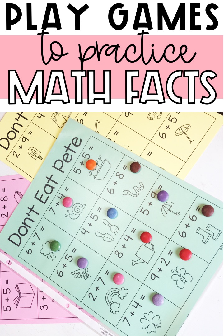 math fact fluency games