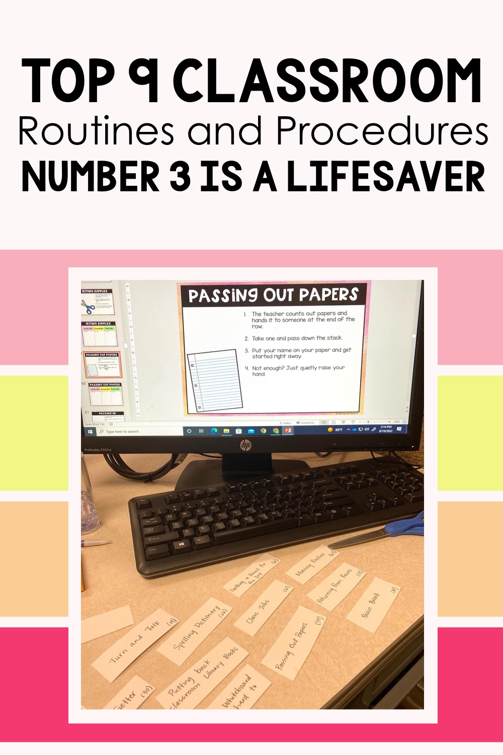classroom routines and procedures