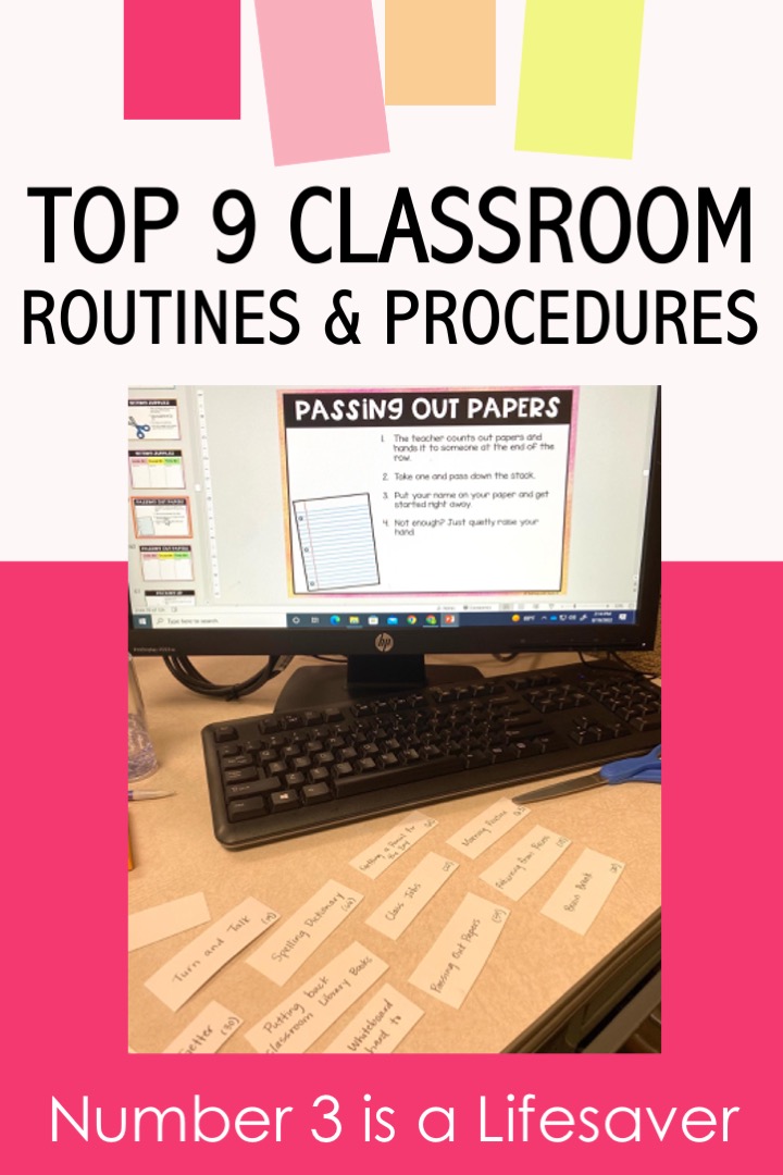classroom routines and procedures