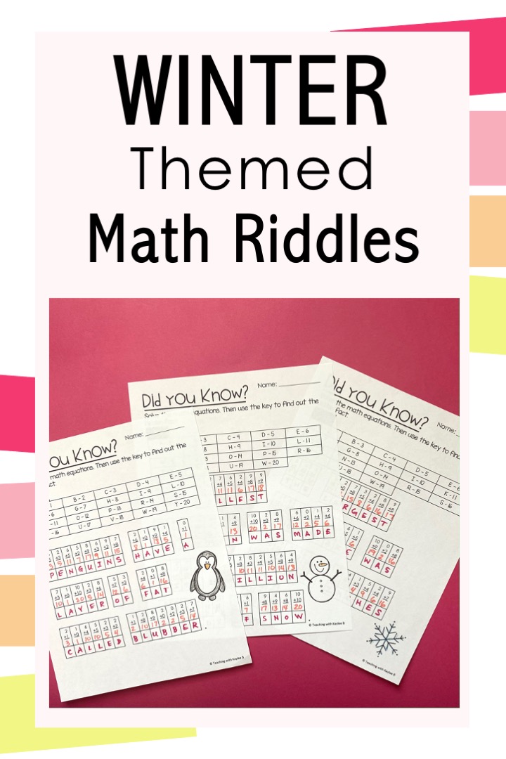 kids math activities