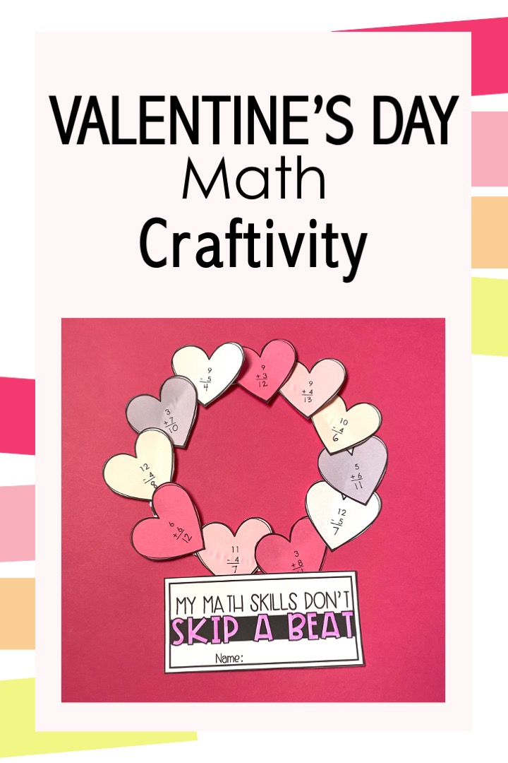 valentine math activity