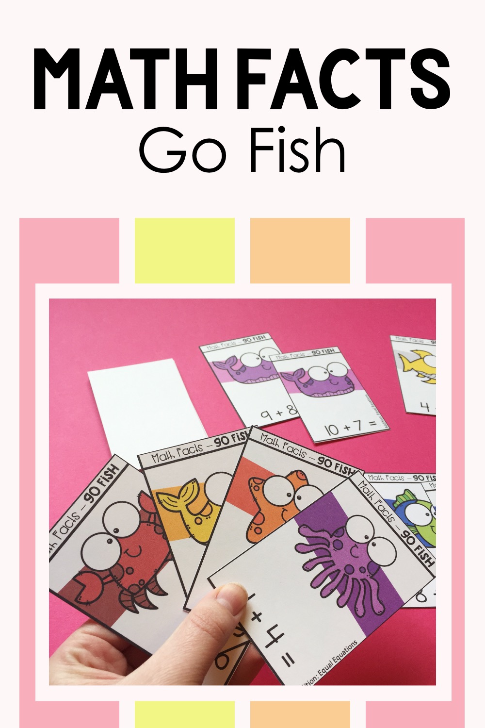 card games to practice math facts