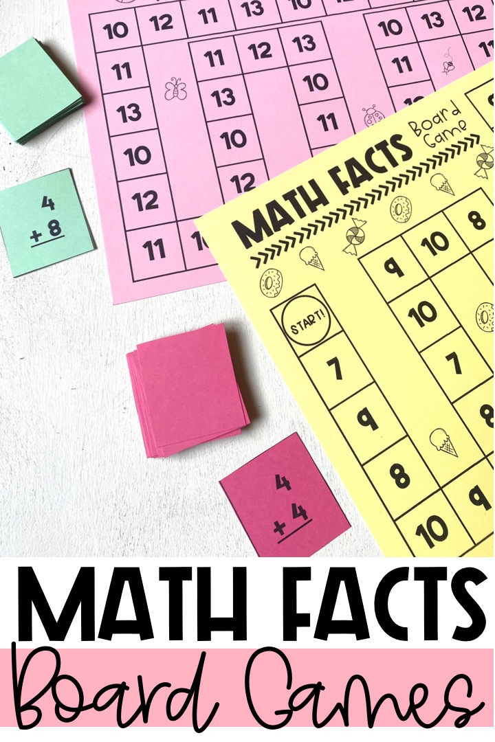 The Best 9 Games for Practicing Math Facts - Teaching with Kaylee B