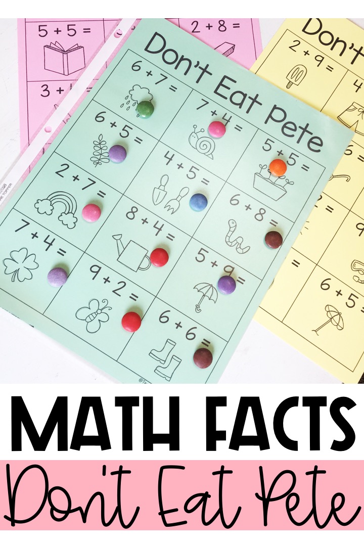 The Best 9 Games for Practicing Math Facts - Teaching with Kaylee B