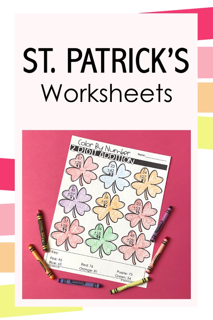 st patricks day math activities 1