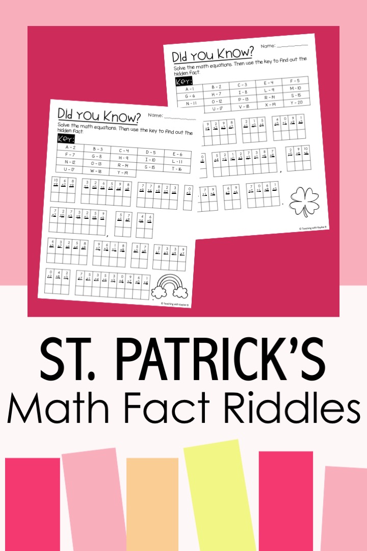 st patricks day math games 2