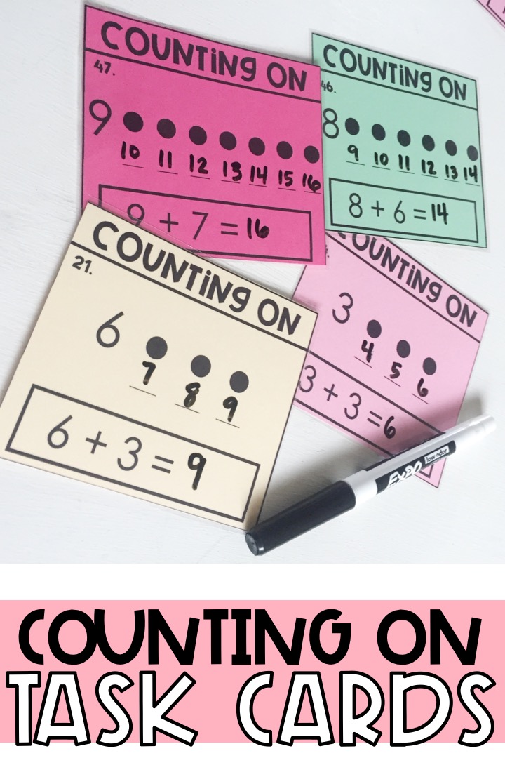 counting-on-strategy-worksheets
