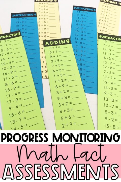 How To Do Progress Monitoring For Math Facts That Builds Confidence ...
