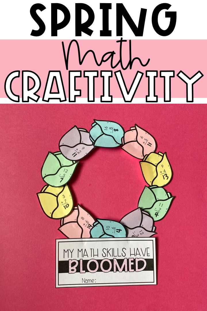 spring math craft