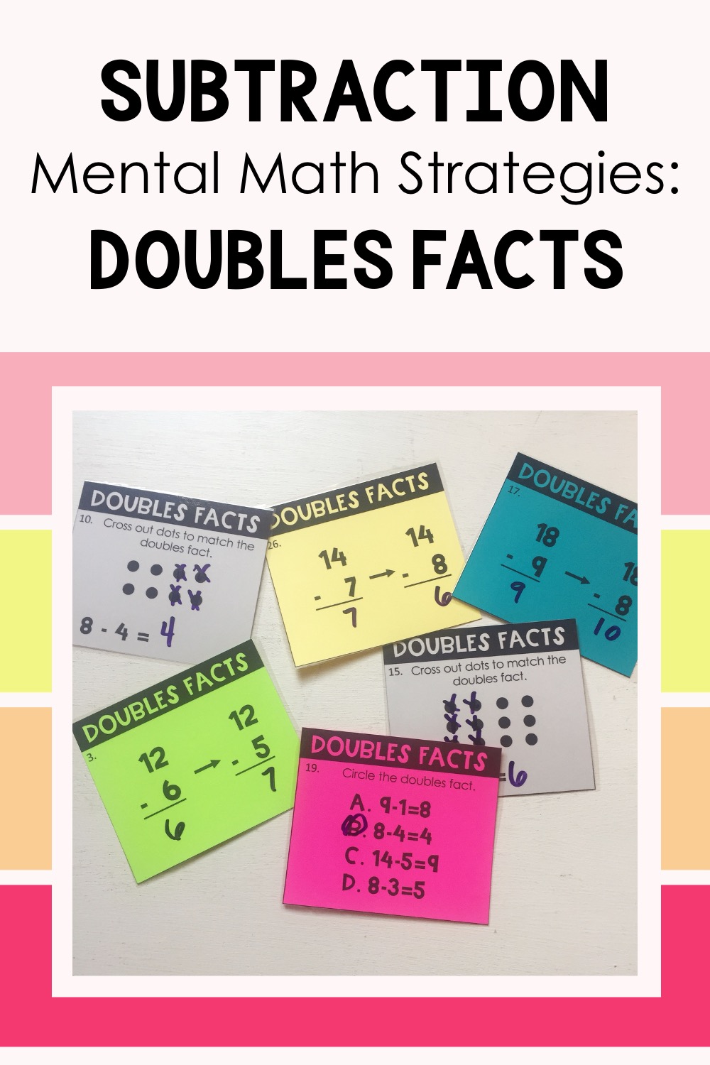 mental math strategies for subtraction
