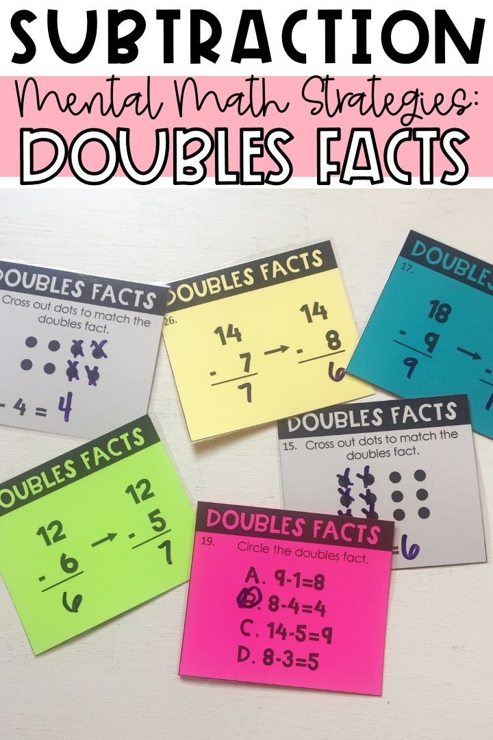 mental math strategies for subtraction