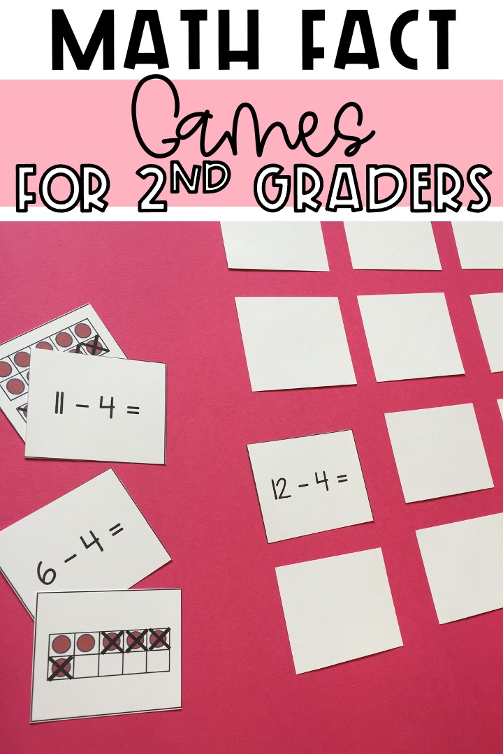 math fact games for 2nd graders