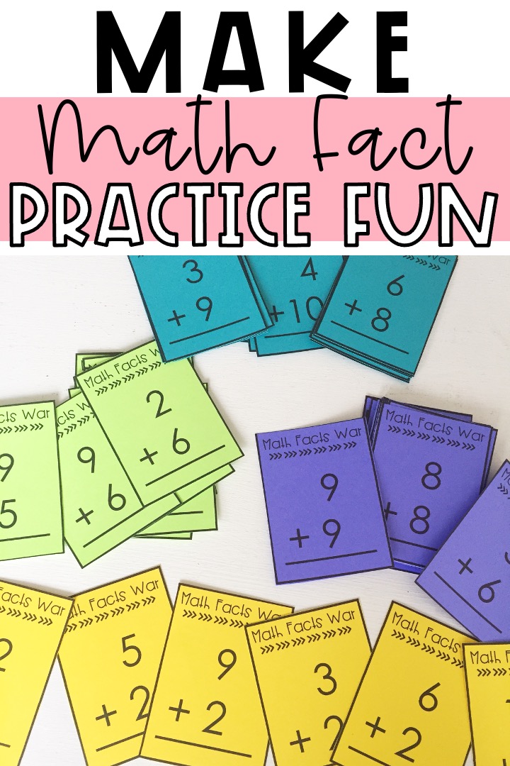 math facts for second graders