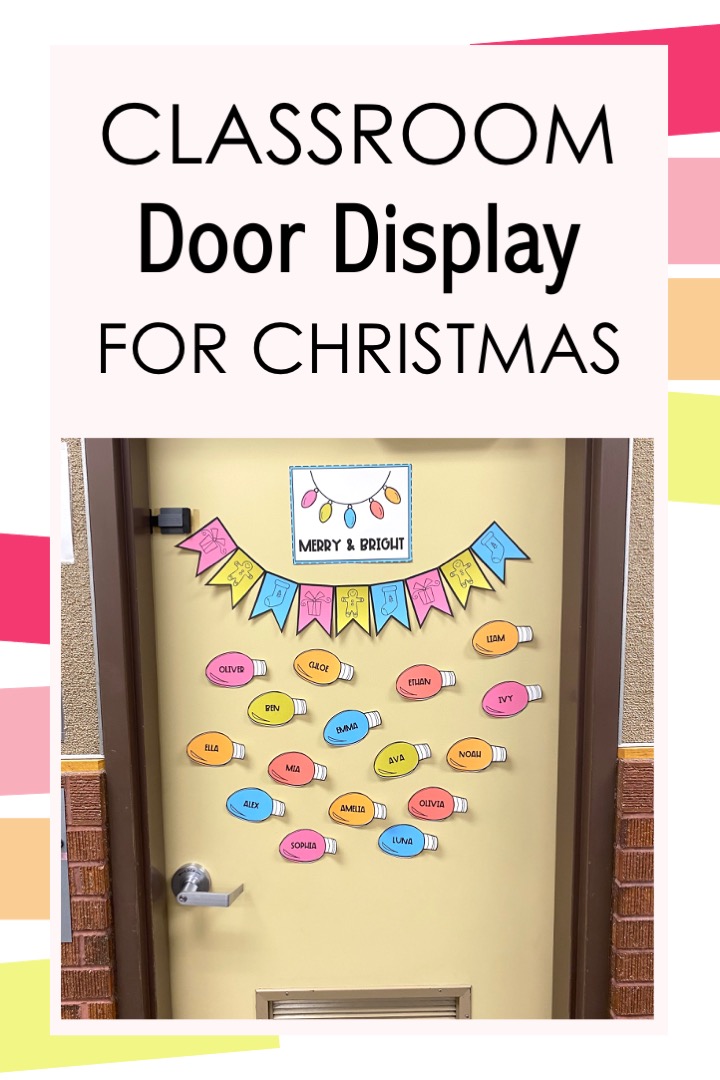 christmas door decorations for the classroom