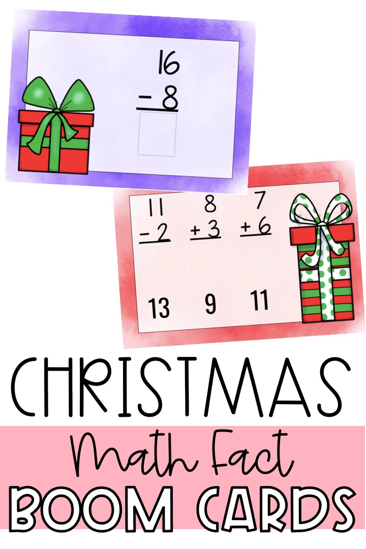 christmas math activities for elementary students