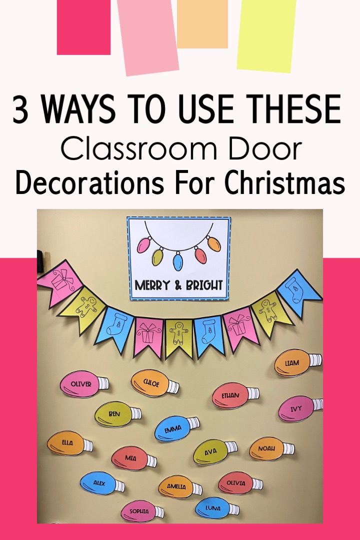 classroom door decorations for christmas