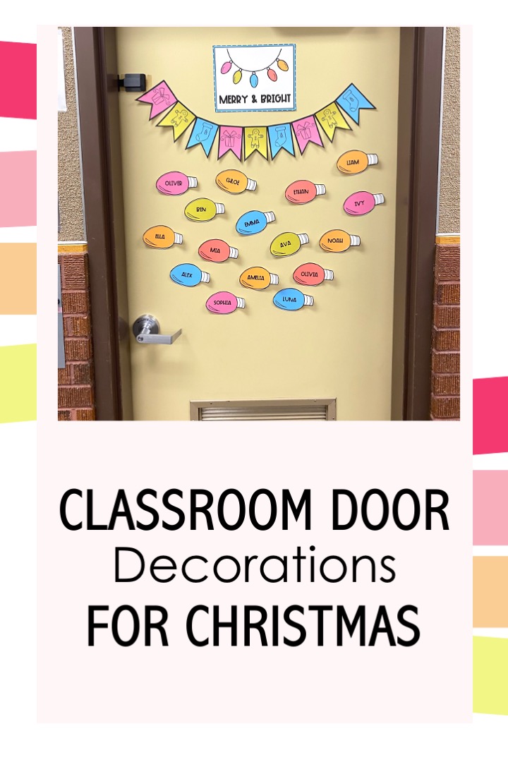 classroom door decorations for december