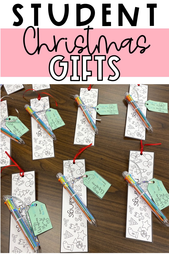 The Best Idea for Student Christmas Gifts from Teachers Teaching with Kaylee B