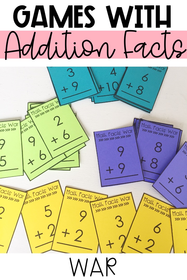 games to practice addition
