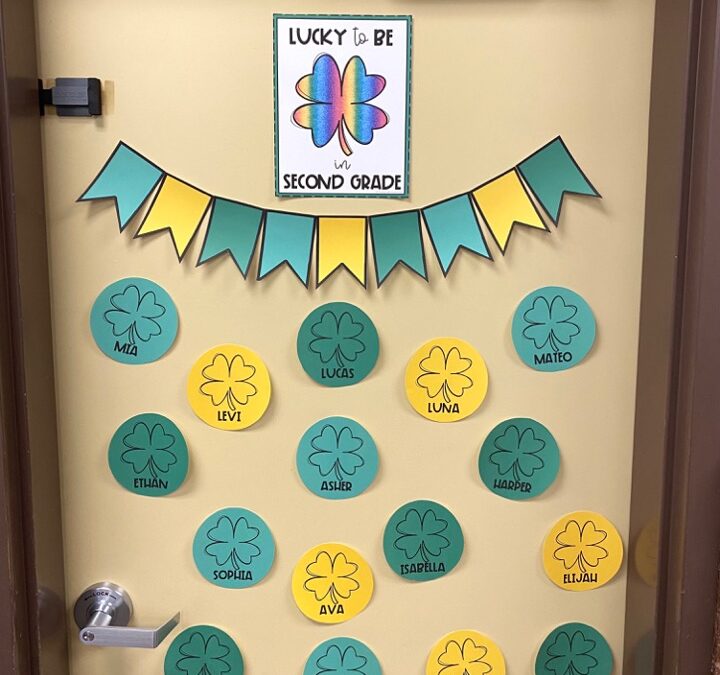 St Patricks Day Classroom Door Decorations That Students And Teachers Love Teaching With Kaylee B