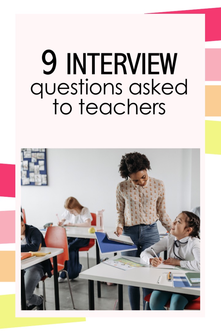 interview questions asked to teachers