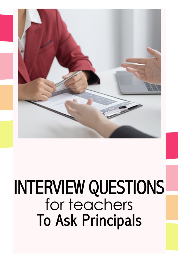 interview questions for teachers to ask principals