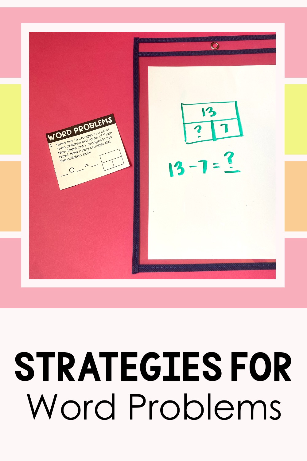 math word problems strategies
