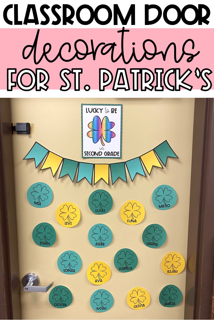 Fahrenheit sin paralelo St Patricks Day Classroom Door Decorations That Students And Teachers Love  - Teaching with Kaylee B