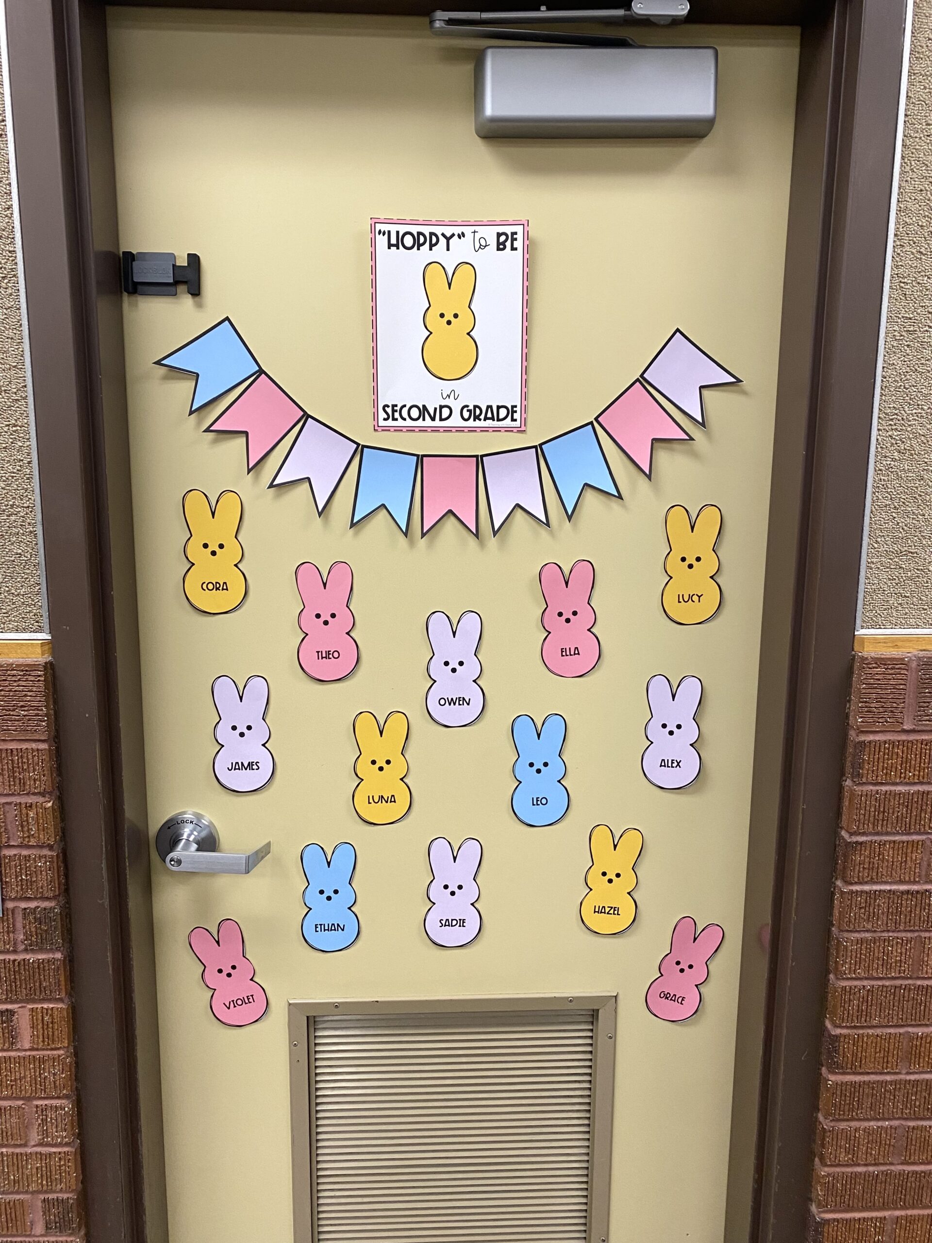 Easter Bunny Classroom Door Decorations That Students And Teachers Love Teaching With Kaylee B