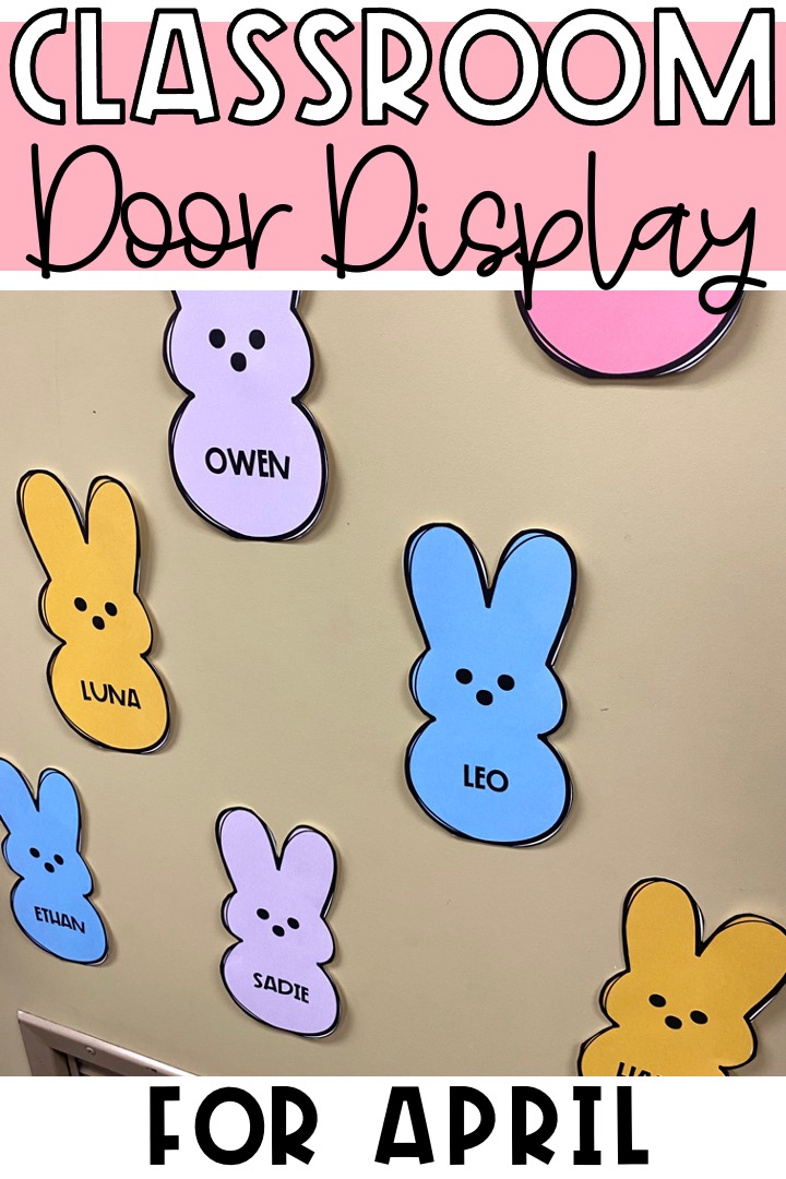 easter classroom door ideas