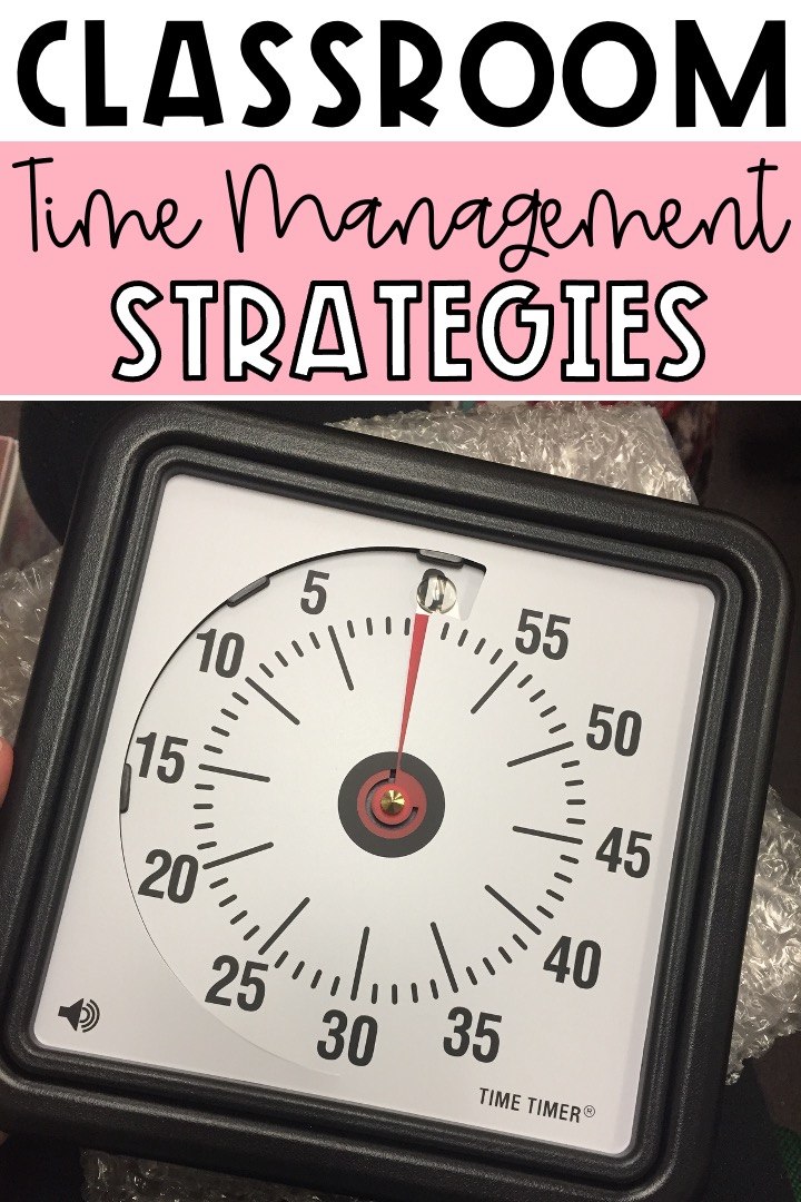classroom time management tips