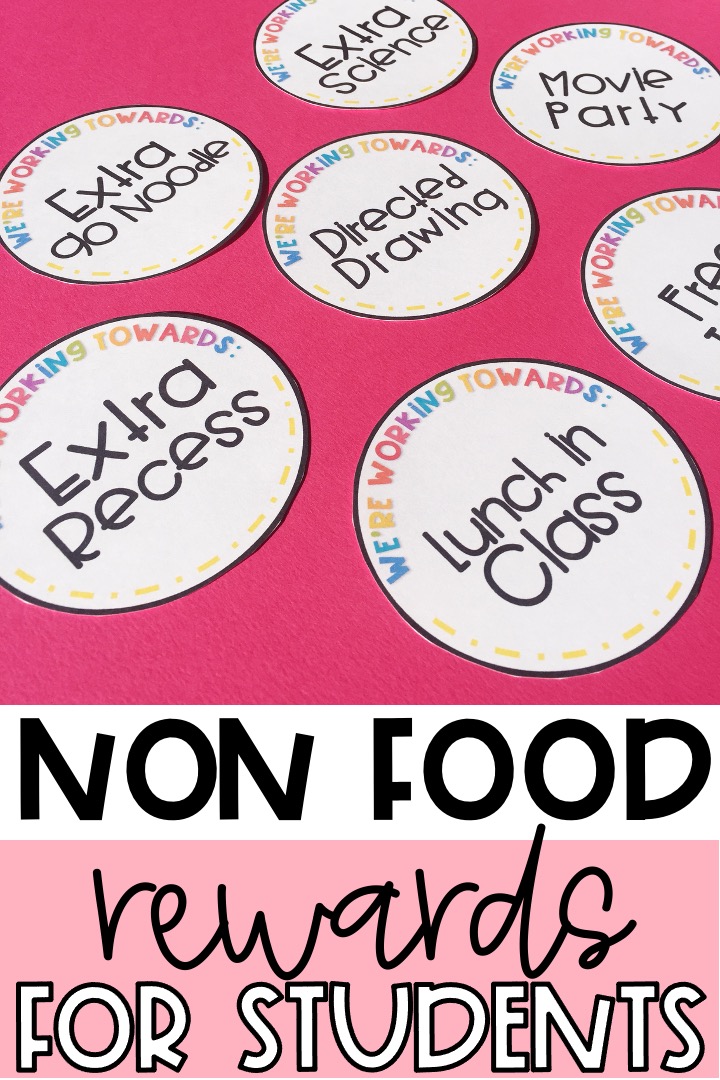 Non Food Rewards For Students That Are No Hassle For Teachers - Teaching  with Kaylee B
