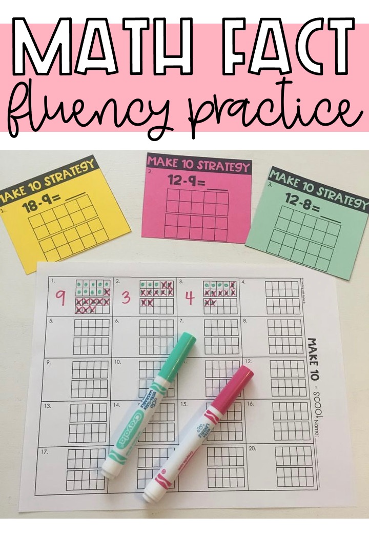 math fact fluency activities