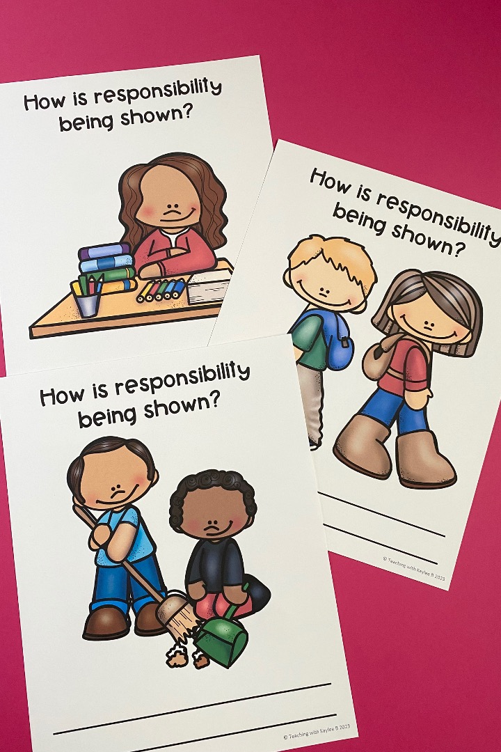 anchor chart for responsibility