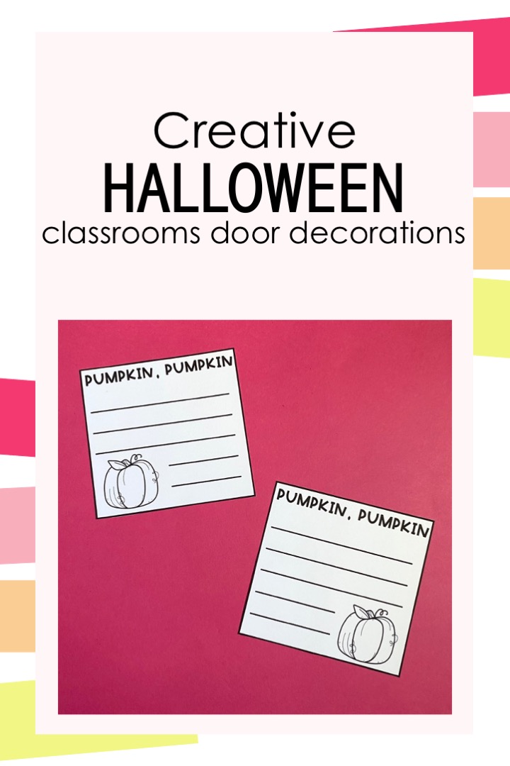 october classroom door