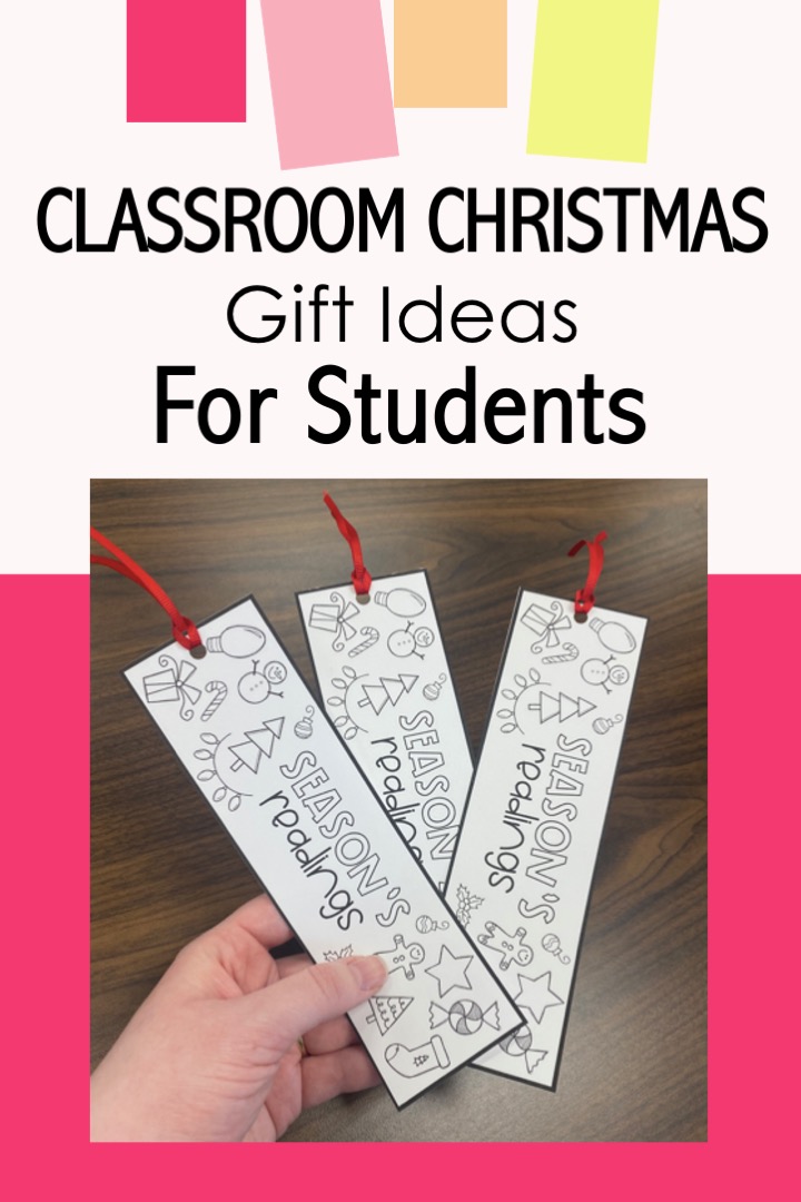 classroom Christmas gift ideas for students