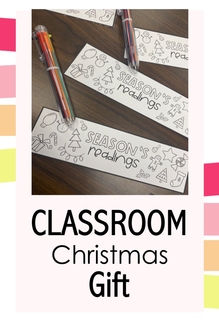 classroom Christmas gift 