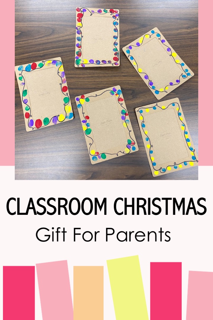 classroom Christmas gifts for parents
