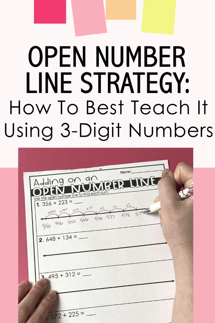 open number line strategy