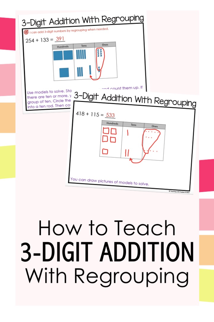 regrouping method addition