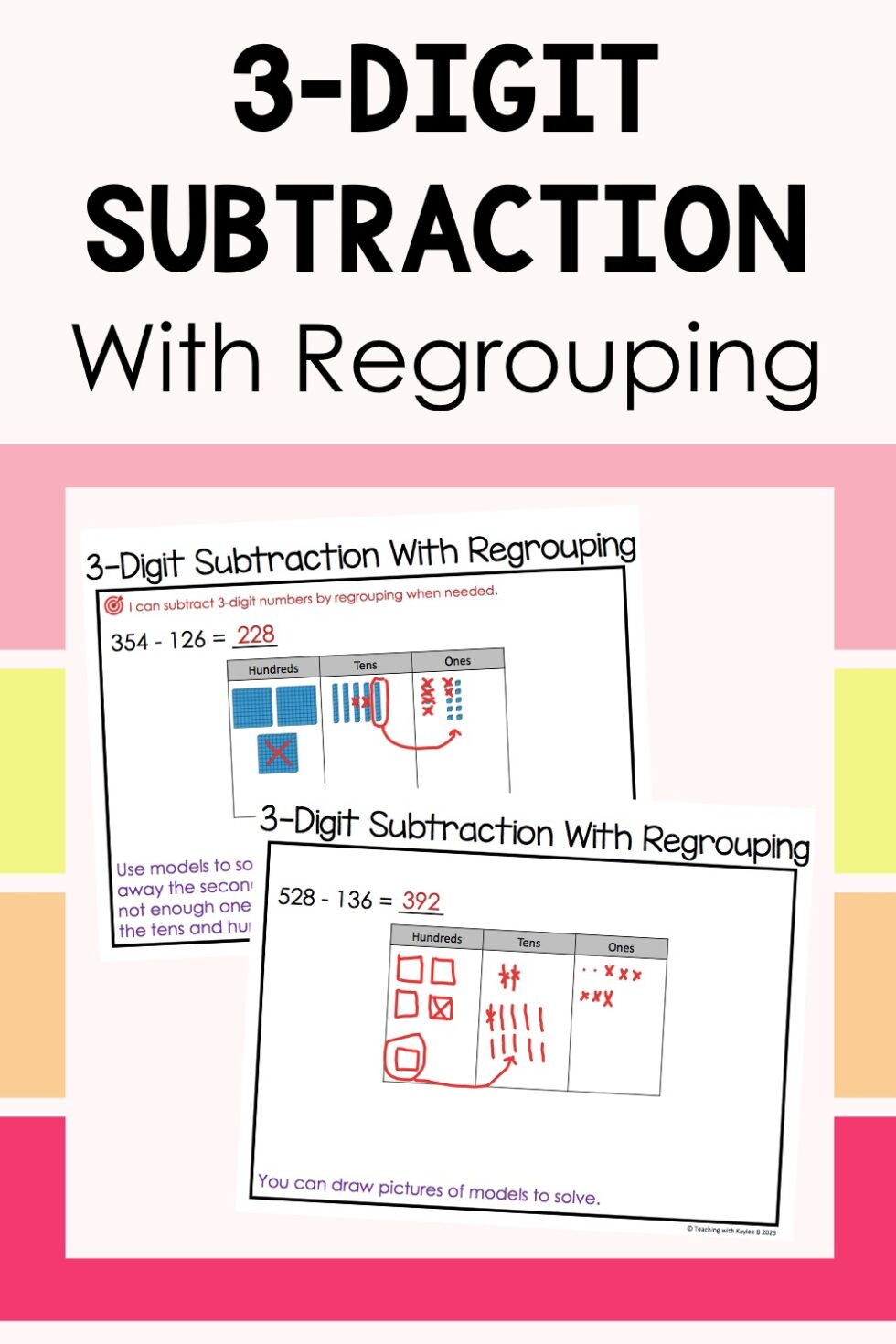 How to teach 3 digit subtraction with regrouping expert strategies for