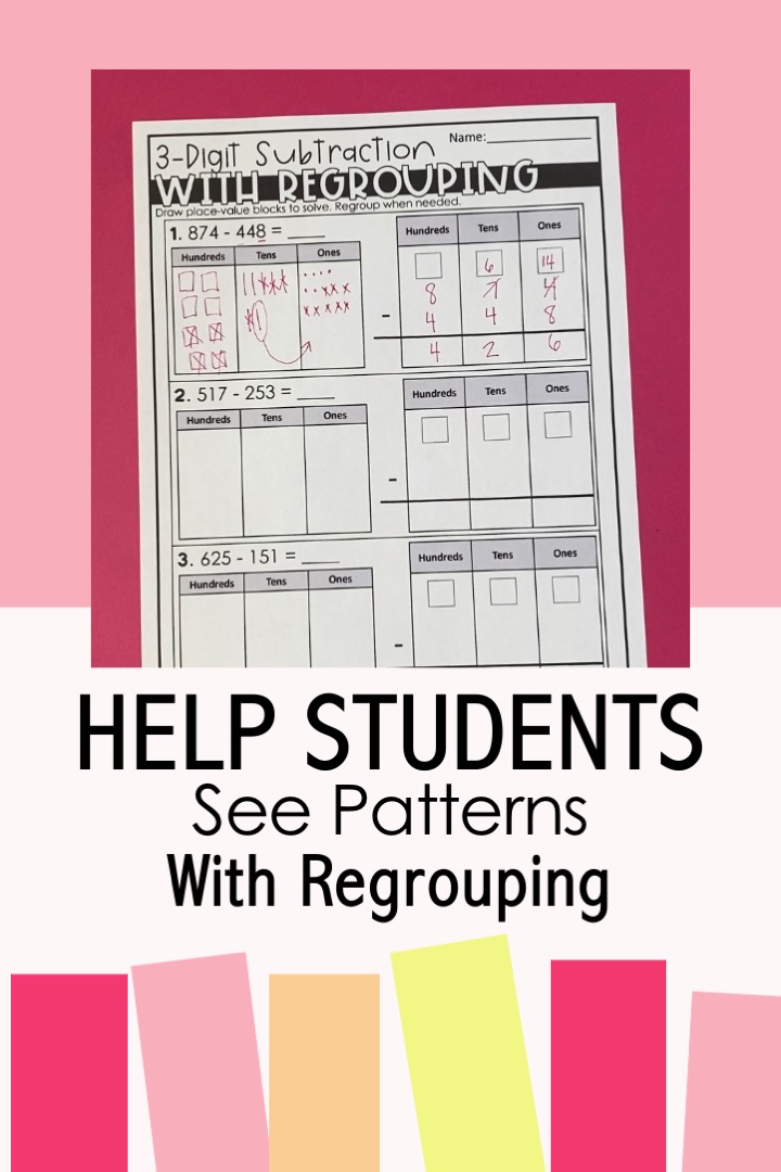 3 digit subtraction with regrouping examples