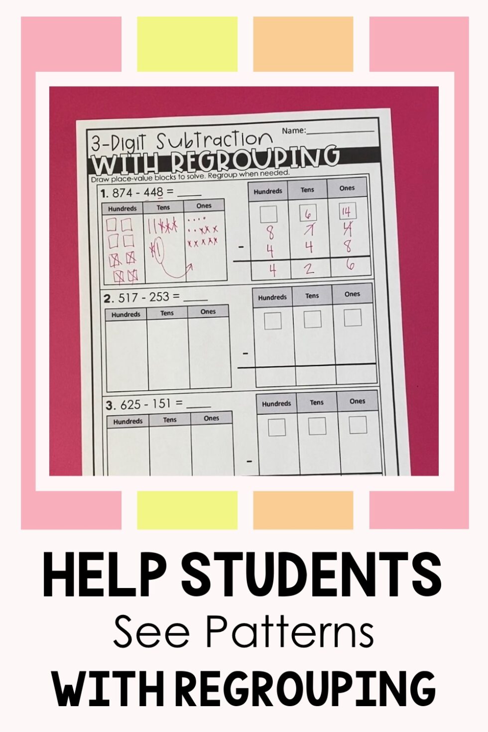 How to teach 3 digit subtraction with regrouping expert strategies for