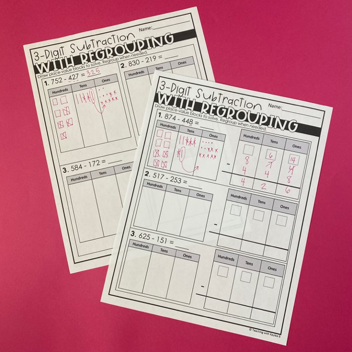 How to teach 3 digit subtraction with regrouping expert strategies for