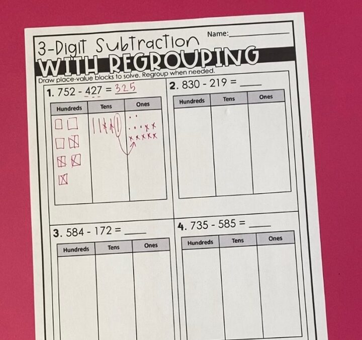 How to Teach 3-Digit Subtraction with Regrouping: Expert Strategies for Building Understanding