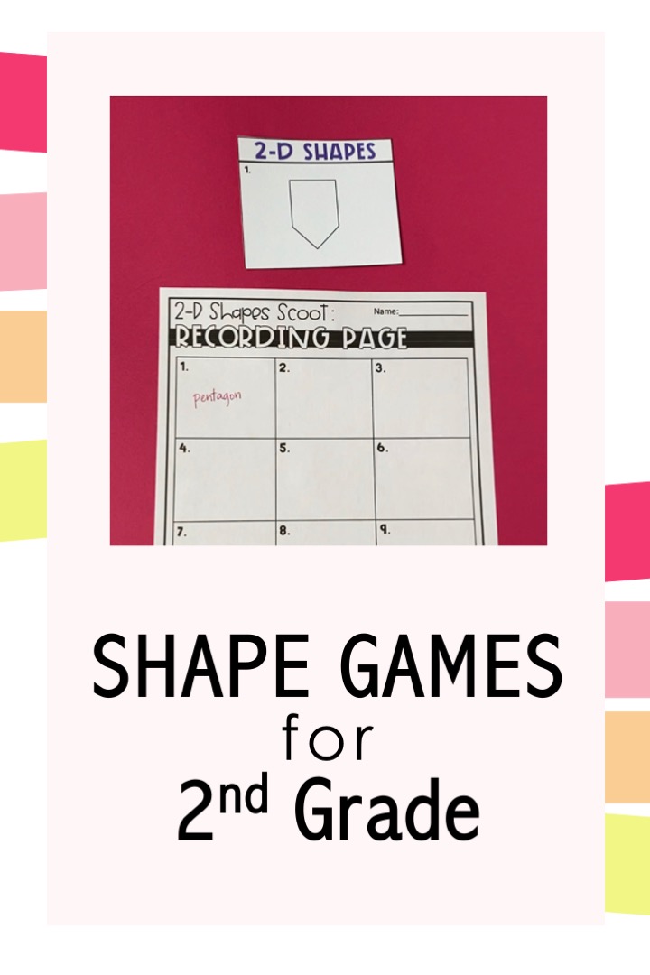 shape games for 2nd grade