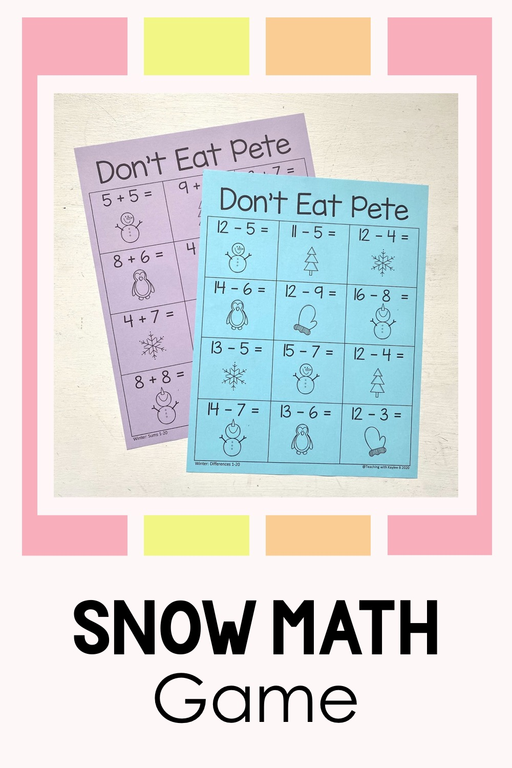 snow math