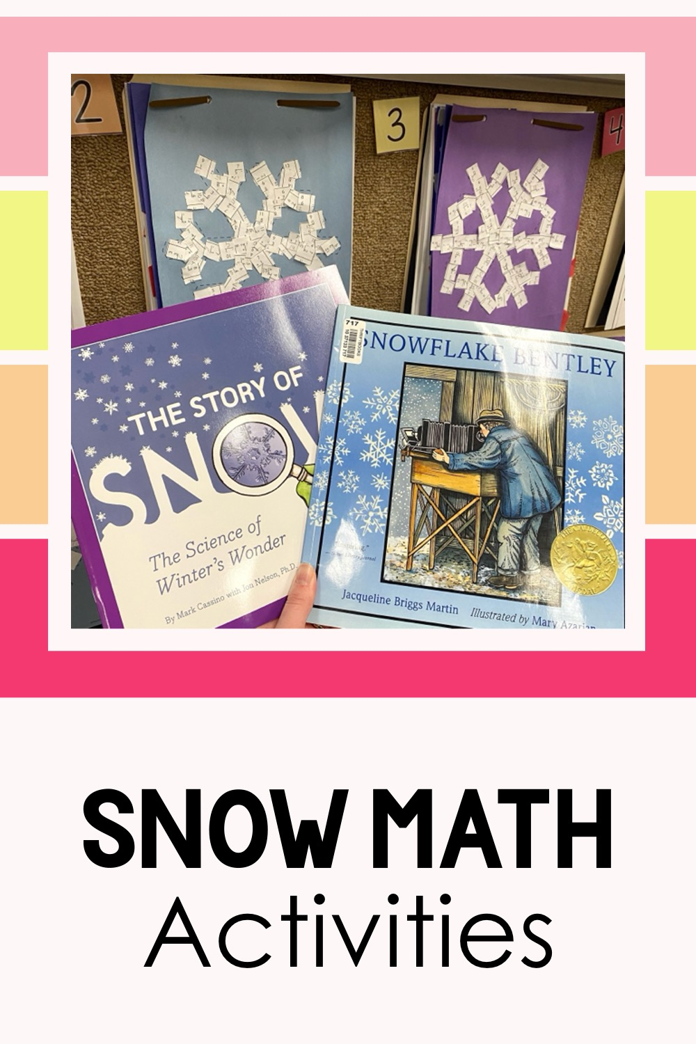 snow math activities