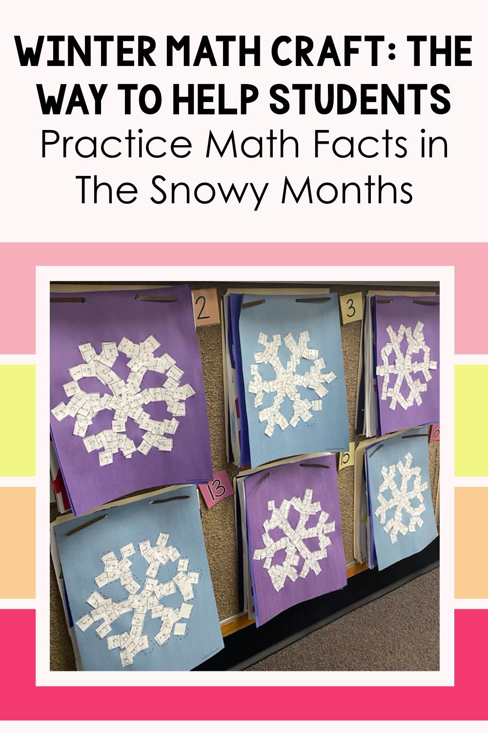 winter math craft