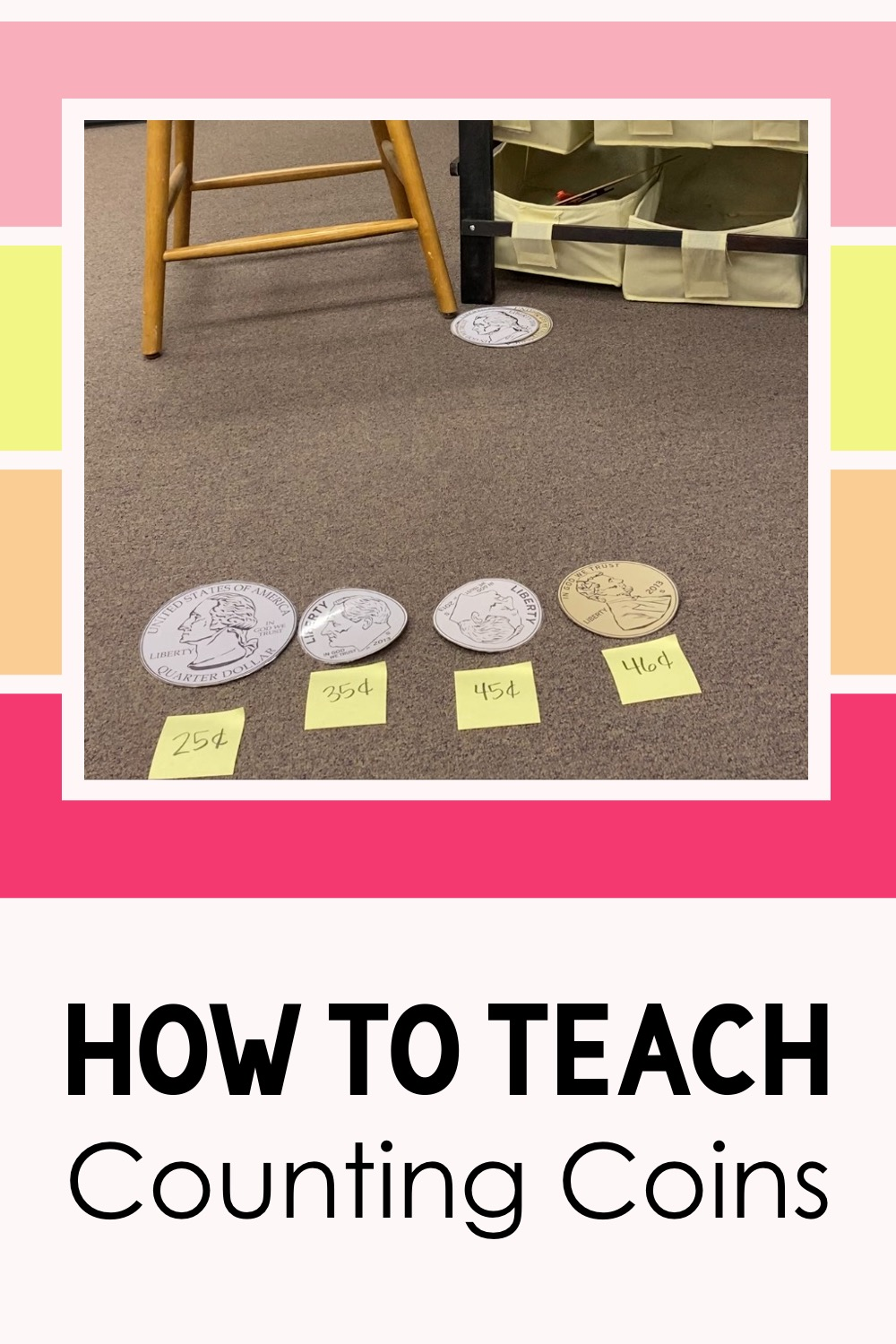 counting coins printable